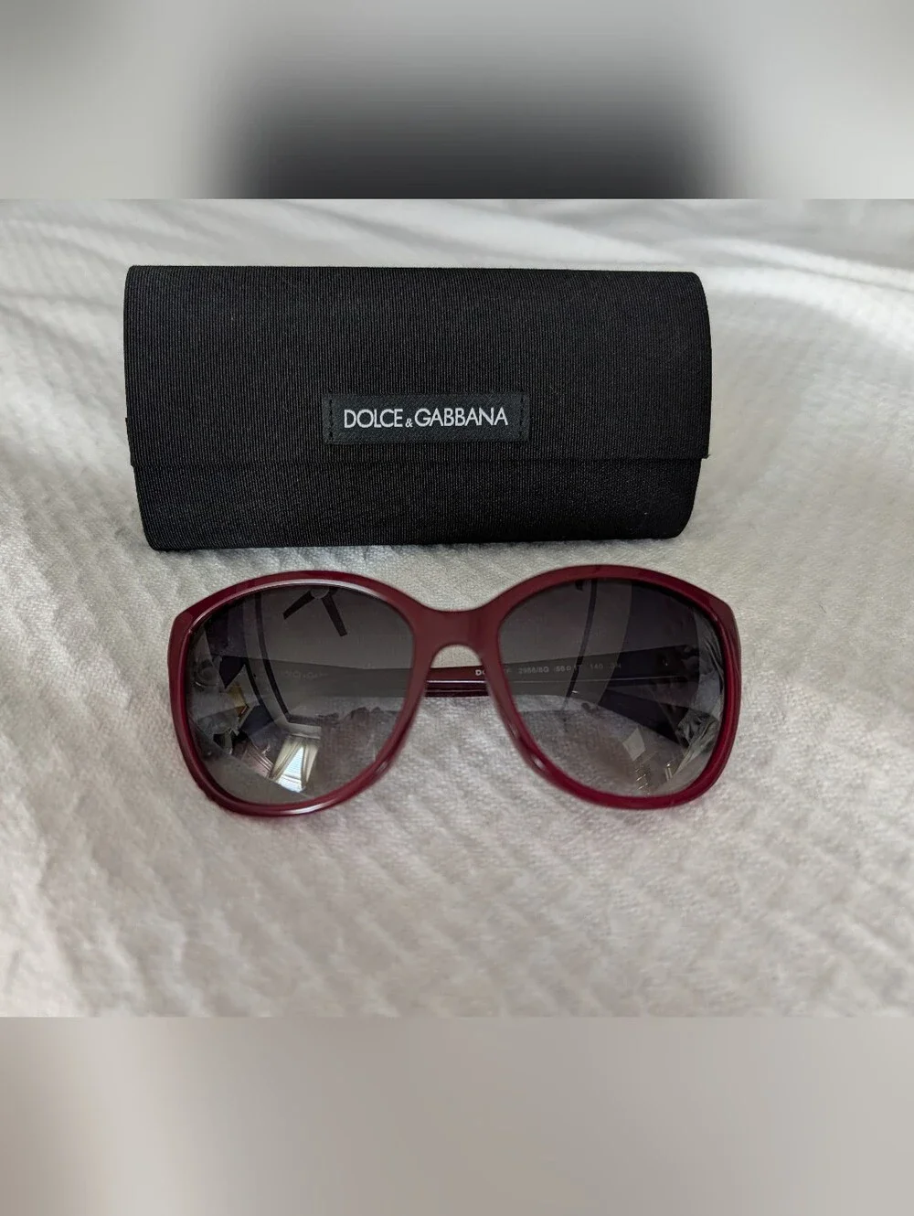 Dolce & Gabbana Burgundy Women's Sunglasses